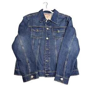 True Religion Jesse SN Trucker Jacket - dreamy wash - Men’s - size Large